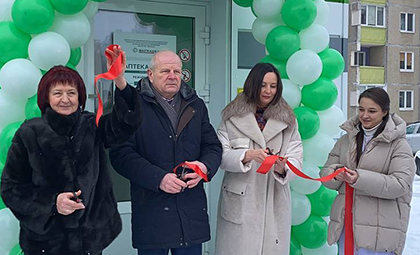 Открытие новой аптеки №245 в городе Волковыск
